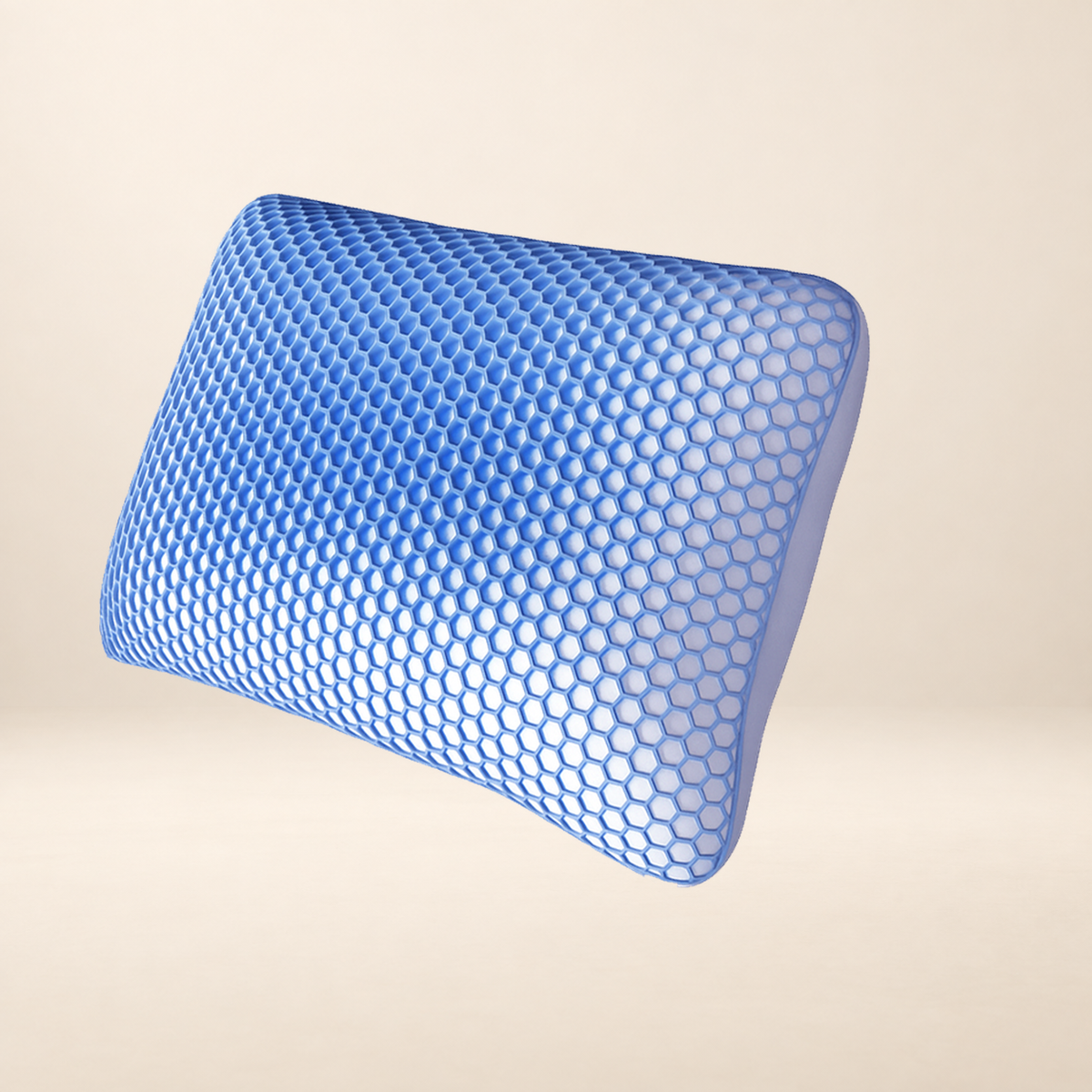 Μαξιλάρι Soft COOLHIVE Sweet Sleep 13556, 60×40×14 cm, μπλε πλέγμα