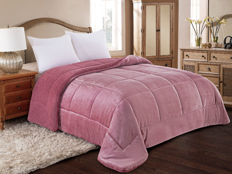 Κουβερτοπάπλωμα King Size 240x260 Sweet Sleep 805 Πράσινο Μήλο