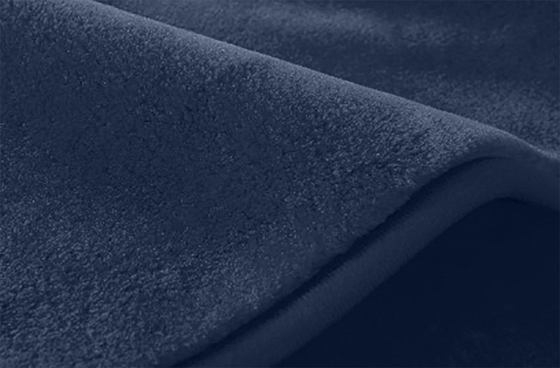 Κουβέρτα Ισπανίας Υπέρδιπλη 220x240 Belpla Ster Plain Μπλε Navy