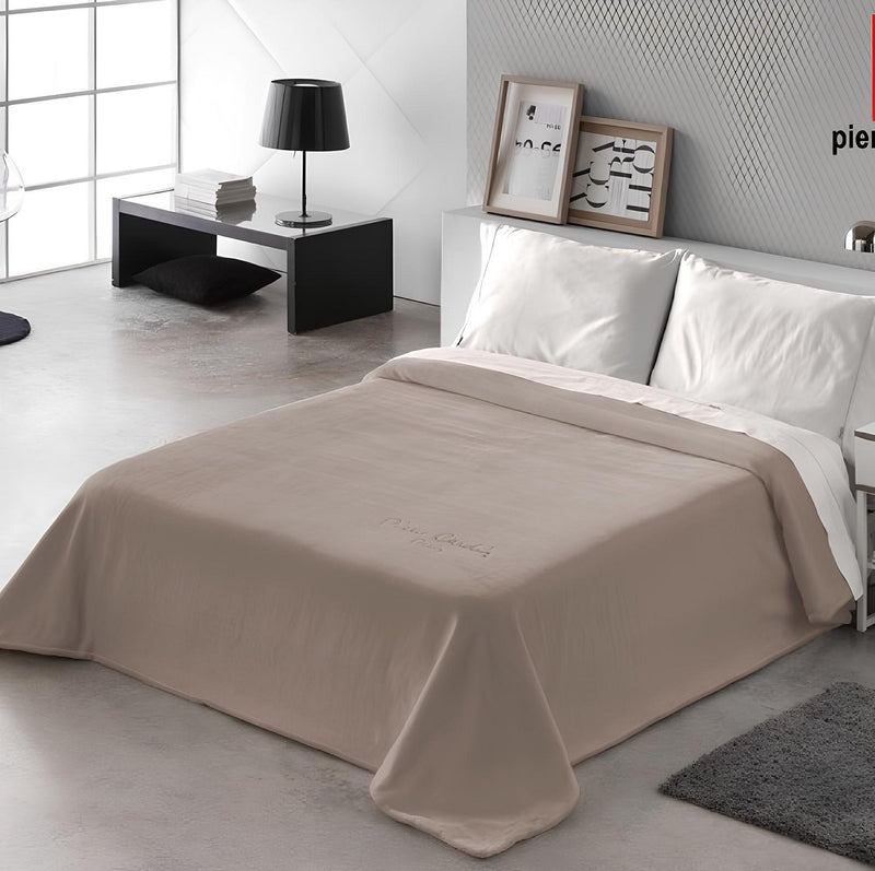 Κουβέρτα Υπέρδιπλη 220x240 Pierre Cardin Nancy 545 Taupe