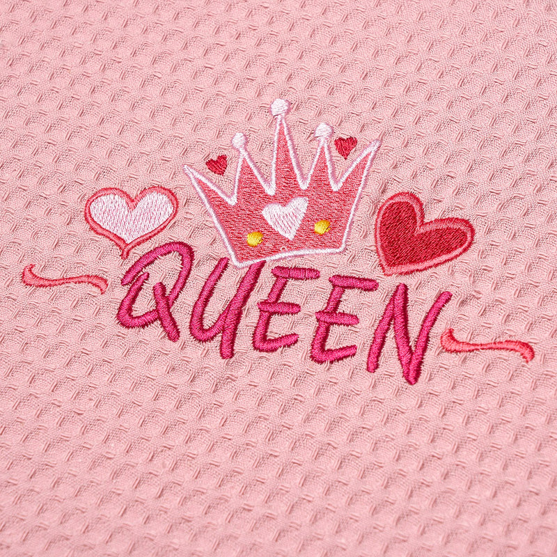 Κουβέρτα Πικέ Αγκαλιάς 80x110 Sweet Sleep Queen Ροζ Οπάλ