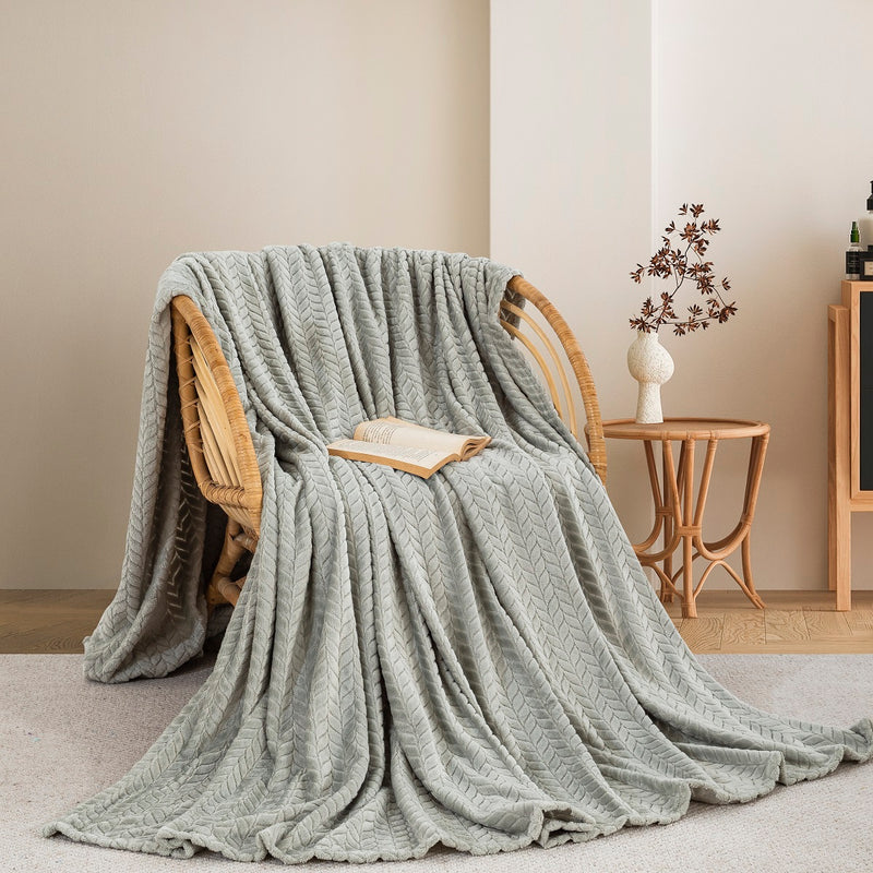 Κουβέρτα Fleece Ημίδιπλη 180x240 Sweet Sleep 550 Λαδί
