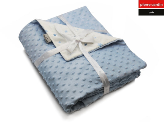 Κουβέρτα Αγκαλιάς Soft Plus Fleece 80x110 Pierre Cardin Toppy Μπλε
