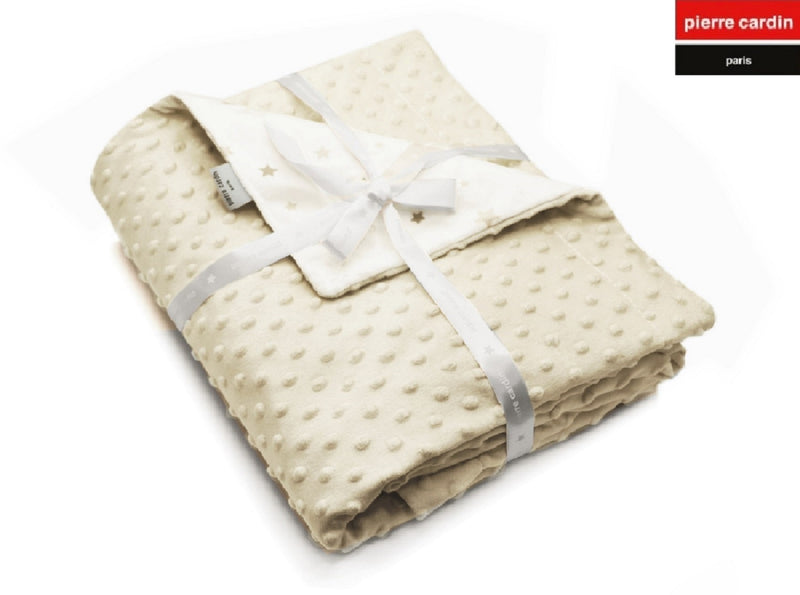 Κουβέρτα Αγκαλιάς Soft Plus Fleece 80x110 Pierre Cardin Toppy Μπεζ