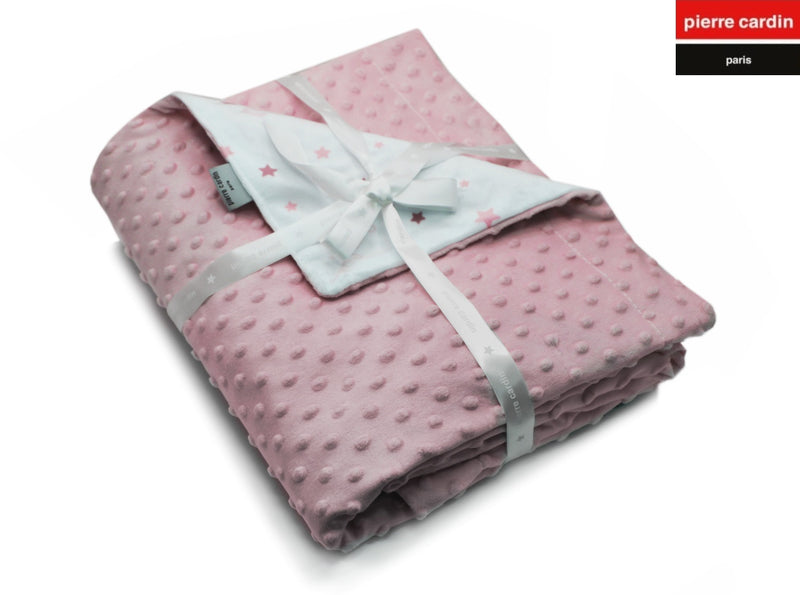 Κουβέρτα Κούνιας Soft Plus Fleece 110x140 Pierre Cardin Toppy Ροζ